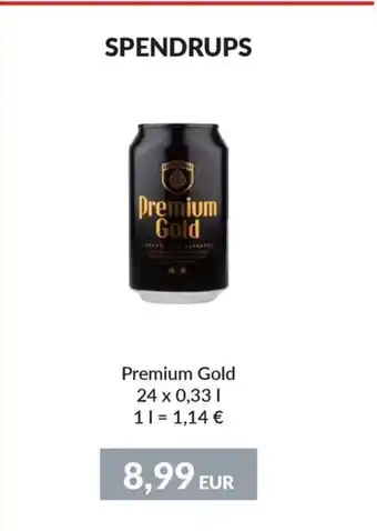 Nielsen's Discount SPENDRUPS Premium Gold tilbud