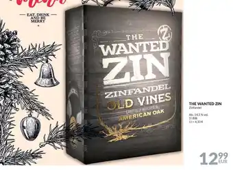 Nielsen's Discount THE WANTED ZIN Zinfandel tilbud