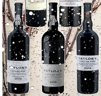 Nielsen's Discount TAYLOR'S Vintage Port 2003, Vintage Port 2009 el. Vintage Port 2016 tilbud