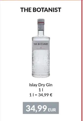 Nielsen's Discount THE BOTANIST Islay Dry Gin tilbud