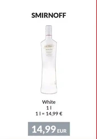 Nielsen's Discount SMIRNOFF White tilbud
