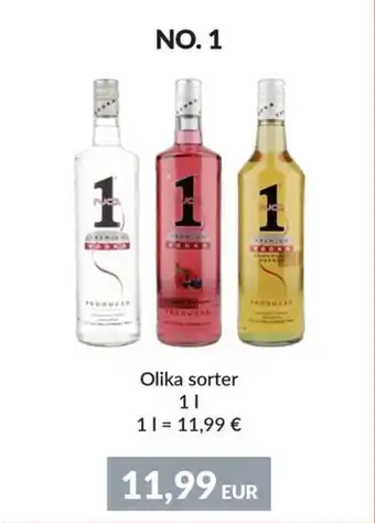 Nielsen's Discount NO. 1 Olika sorter tilbud