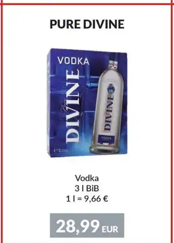 Nielsen's Discount PURE DIVINE Vodka tilbud