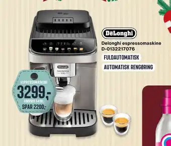 Skousen Delonghi espressomaskine d-0132217076 tilbud