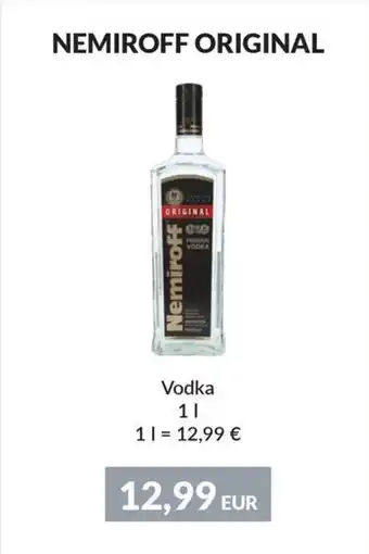 NEMIROFF ORIGINAL Vodka