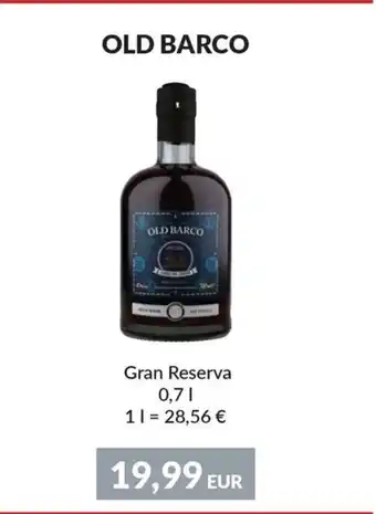 OLD BARCO Gran Reserva