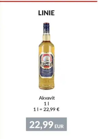 Nielsen's Discount LINIE Akvavit tilbud