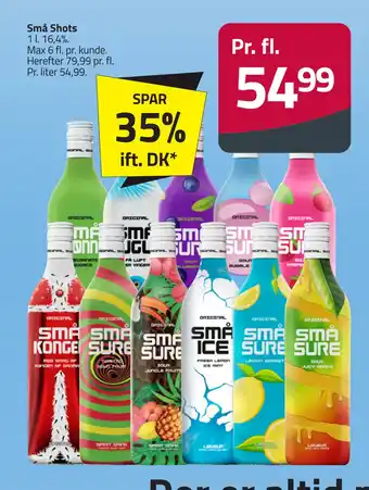 Fleggaard Små shots tilbud