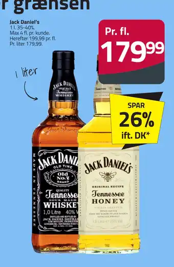 Fleggaard Jack daniel’s tilbud