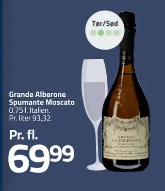 Fleggaard Grande alberone spumante moscato tilbud