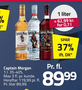 Fleggaard Captain morgan tilbud