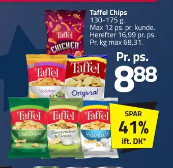 Fleggaard Taffel chips tilbud