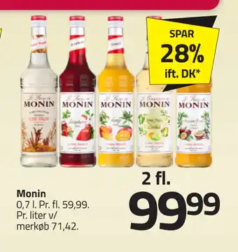 Fleggaard Monin tilbud