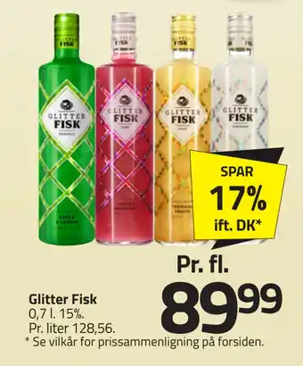 Fleggaard Glitter fisk tilbud