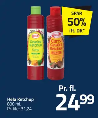 Fleggaard Hela ketchup tilbud