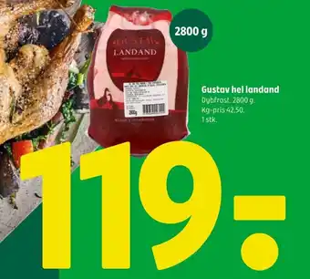 Coop 365 Gustav hel landand tilbud