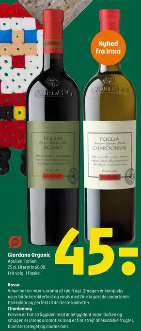 Coop 365 Giordano Organic tilbud