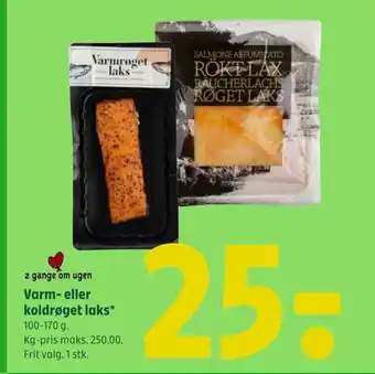 Coop 365 Varm- eller koldrøget laks tilbud