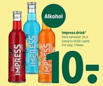 Impress drink