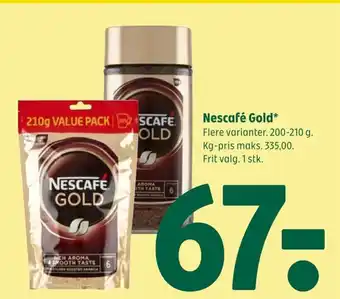 Coop 365 Nescafé Gold tilbud