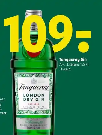 Coop 365 Tanqueray Gin tilbud
