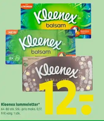Coop 365 Kleenex lommeletter tilbud