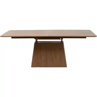 Benvenuto walnut spisebord m/udvidelse 200(50)x110cm
