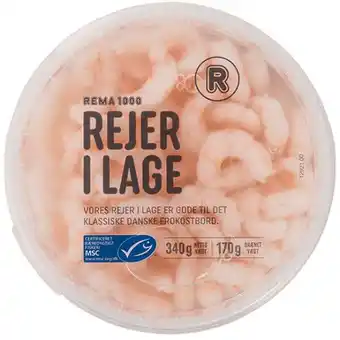 Rejer i lage, 170 g
