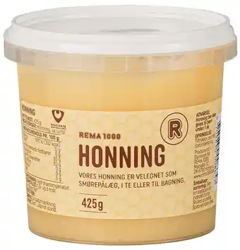 REMA 1000 Honning, 425 g tilbud
