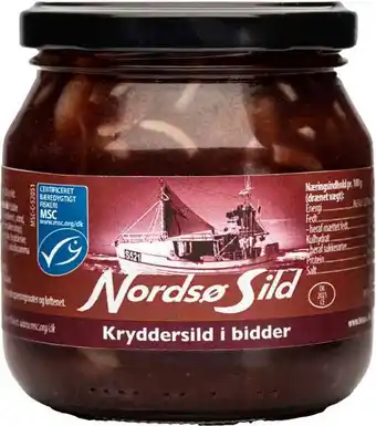 REMA 1000 Kryddersild i bidder, 130 g tilbud