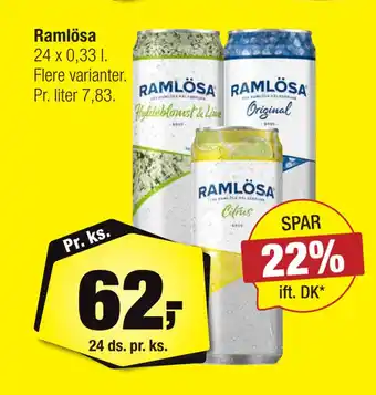Calle Ramlösa tilbud