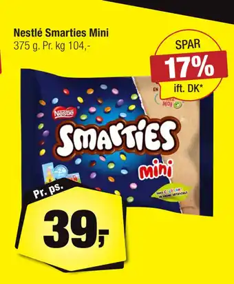 Calle Nestlé smarties mini tilbud