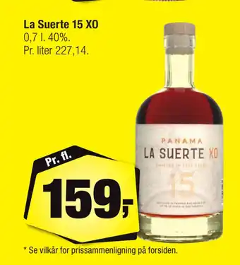 Calle La suerte 15 xo tilbud