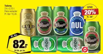 Calle Tuborg tilbud