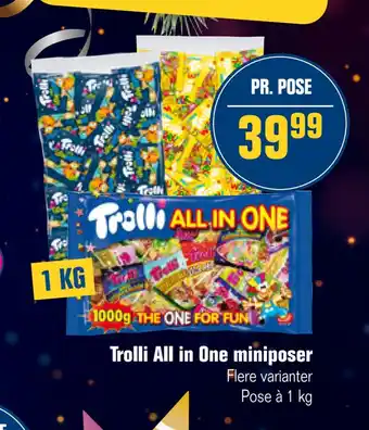 Otto Duborg Trolli all in one miniposer tilbud