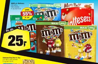 Calle M&m's el. maltesers tilbud