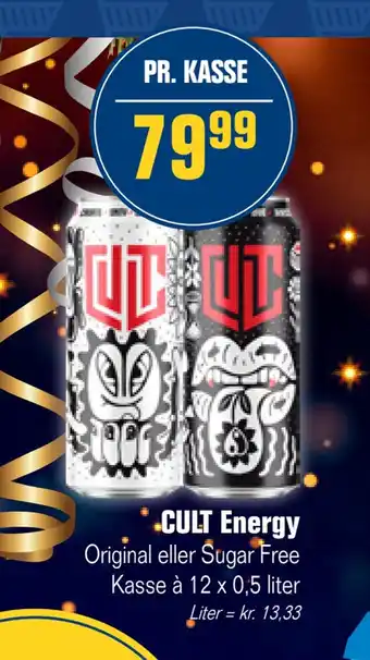 Otto Duborg Cult energy tilbud