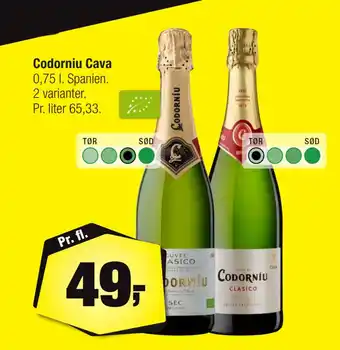 Codorniu cava