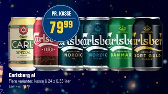 Otto Duborg Carlsberg øl tilbud