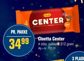 Cloetta center