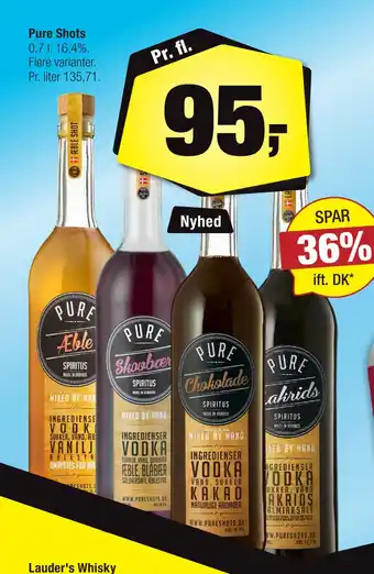 Calle Pure shots tilbud