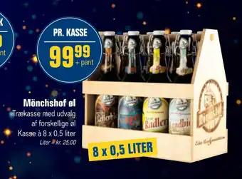 Otto Duborg Mönchshof øl tilbud