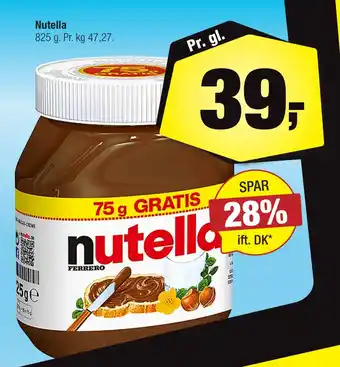 Calle Nutella tilbud