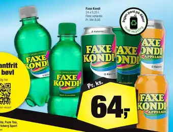 Calle Faxe kondi tilbud