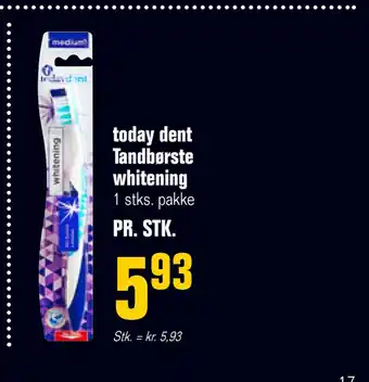 Otto Duborg Today dent tandbørste whitening tilbud