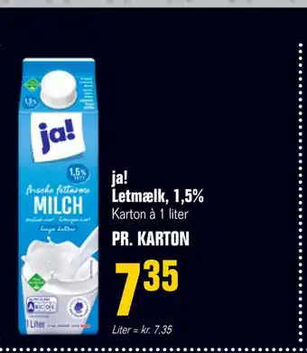Otto Duborg Ja! letmælk, 1,5% tilbud