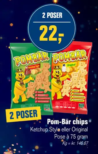 Otto Duborg Pom-bär chips tilbud