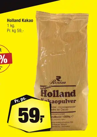 Calle Holland kakao tilbud