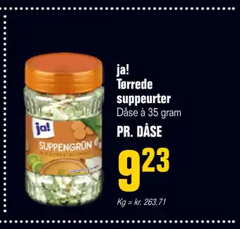 Otto Duborg Ja! tørrede suppeurter tilbud