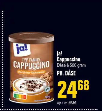 Otto Duborg Ja! cappuccino tilbud